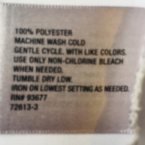 Worthington Sleeveless Top Womens Small Chiffon with Camisole Pleated Neck - Picture 7 of 7